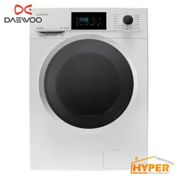 ماشین لباسشویی دوو DWK-8100 سفید پنل سفید 8 کیلویی | هایپر تخفیفان