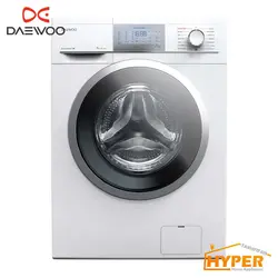 ماشین لباسشویی دوو DWK-7140 سفید پنل سفید 7 کیلویی