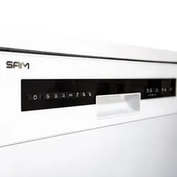ماشین ظرفشویی سام DW180W سفید 14 نفره | هایپر تخفیفان