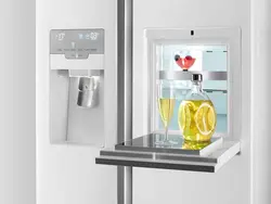 یخچال فریزر ساید بای ساید اسنوا S8-2352GW سفید متالیک | هایپر تخفیفان