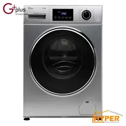 ماشین لباسشویی جی پلاس GWM-K824S نقره ای 8 کیلویی