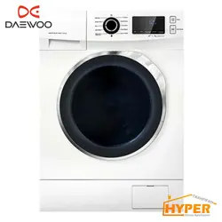 ماشین لباسشویی دوو DWK-8240 سفید 8 کیلویی | هایپر تخفیفان