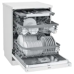 ماشین ظرفشویی ال جی XD74W سفید 14 نفره