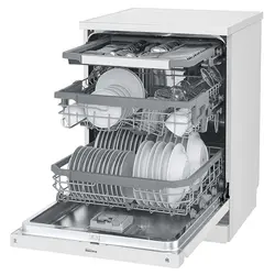 ماشین ظرفشویی ال جی XD74W سفید 14 نفره