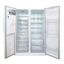 یخچال فریزر دوقلو الکترواستیل ES23 سری یونیک سفید یونی گلس | هایپر تخفیفان