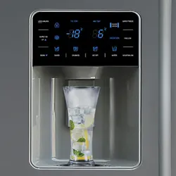 یخچال فریزر دوقلو الکترواستیل ES23 سری یونیک سفید یونی گلس | هایپر تخفیفان