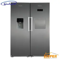 یخچال فریزر دوقلو پلادیوم الکترواستیل مدل یونیک PD23 تیتانیوم | هایپر تخفیفان