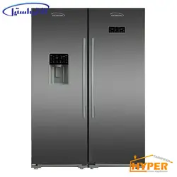 یخچال فریزر دوقلو پلادیوم الکترواستیل مدل کانورت PD23 تیتانیوم | هایپر تخفیفان