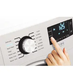 ماشین لباسشویی اسنوا SWM-84607 نقره ای 8 کیلویی | هایپر تخفیفان