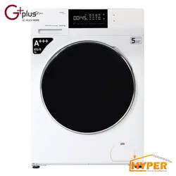 ماشین لباسشویی جی پلاس GWM-KD1069W سفید 10.5 کیلویی | هایپر تخفیفان