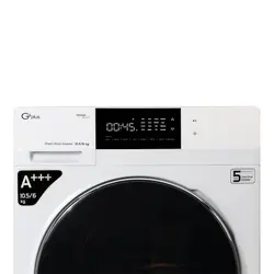ماشین لباسشویی جی پلاس GWM-KD1069W سفید 10.5 کیلویی | هایپر تخفیفان