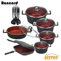 سرویس قابلمه 20 پارچه رنکارد 1120 گرانیتی | هایپر تخفیفان