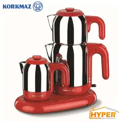 چای ساز کرکماز Mia A353 مشکی، قرمز | هایپر تخفیفان
