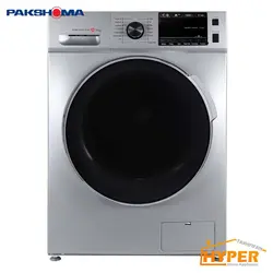 ماشین لباسشویی پاکشوما TFU-94408 ST نقره ای 9 کیلویی | هایپر تخفیفان