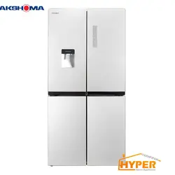 یخچال فریزر ساید بای ساید پاکشوما P190W سفید | هایپر تخفیفان