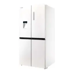 یخچال فریزر ساید بای ساید پاکشوما P190W سفید | هایپر تخفیفان