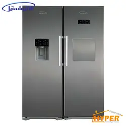 یخچال فریزر دوقلو الکترواستیل ES23T سری یونیک تیتانیوم | هایپر تخفیفان