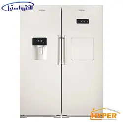 یخچال فریزر دوقلو الکترواستیل ES23W سری یونیک سفید | هایپر تخفیفان