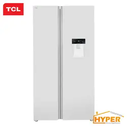 یخچال فریزر ساید بای ساید تی سی ال S545 AWD سفید | هایپر تخفیفان