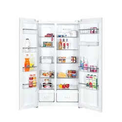 یخچال فریزر ساید بای ساید تی سی ال S545 AWD سفید | هایپر تخفیفان