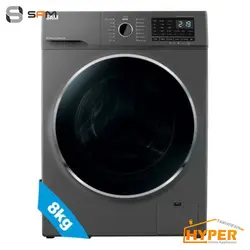 ماشین لباسشویی سام BL-Q1470-WI سفید درب اینوکس 8 کیلویی | هایپر تخفیفان