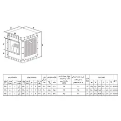 کولر آبی آبسال ACDC39 با ظرفیت 3500 | هایپر تخفیفان