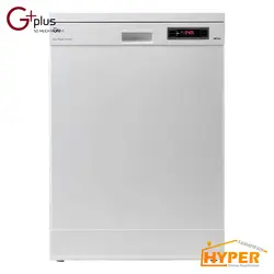 ماشین ظرفشویی جی پلاس GDW-J441W سفید 14 نفره | هایپر تخفیفان