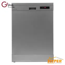 ماشین ظرفشویی جی پلاس GDW-J441S نقره ای 14 نفره | هایپر تخفیفان