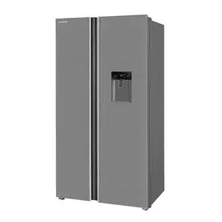 یخچال فریزر ساید بای ساید ایکس ویژن TS665 ASD استیل | هایپر تخفیفان