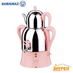 سماور برقی کرکماز Kolik کد 341 مشکی، بنفش، صورتی | هایپر تخفیفان