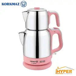 چای ساز کرکماز مدل Caytema کد A331 رزگلد، سبز آبی، استیل، صورتی، قرمز | هایپر تخفیفان
