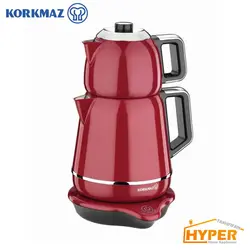 چای ساز کرکماز مدل دمیکس A332 قرمز، بژ، سبز دریایی | هایپر تخفیفان