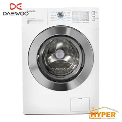 ماشین لباسشویی دوو DWK-9544 سفید 9 کیلویی | هایپر تخفیفان