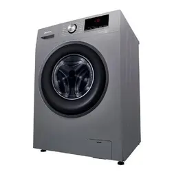 ماشین لباسشویی هایسنس WFKV8010DS نقره ای 8 کیلوی | هایپر تخفیفان