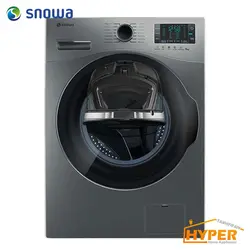 ماشین لباسشویی اسنوا SWM-84608 تیتانیوم 8 کیلویی | هایپر تخفیفان