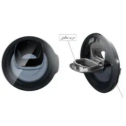 ماشین لباسشویی اسنوا SWM-84608 تیتانیوم 8 کیلویی | هایپر تخفیفان