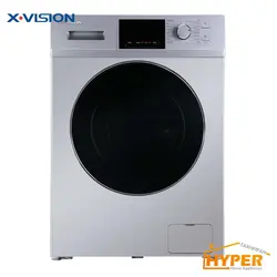 ماشین لباسشویی ایکس ویژن XTW-704SBI نقره ای 7 کیلویی | هایپر تخفیفان