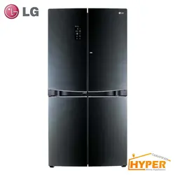 یخچال فریزر ساید بای ساید ال جی MDN770LB مشکی براق | هایپر تخفیفان
