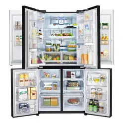 یخچال فریزر ساید بای ساید ال جی MDN770LB مشکی براق | هایپر تخفیفان