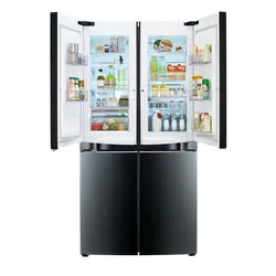 یخچال فریزر ساید بای ساید ال جی MDN770LB مشکی براق | هایپر تخفیفان