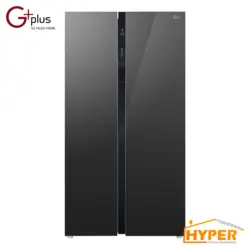 یخچال فریزر ساید بای ساید جی پلاس GSS-J706BG مشکی آینه ای | هایپر تخفیفان