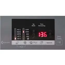 ماشین لباسشویی زیرووات OZ-1174ST نقره ای | هایپر تخفیفان