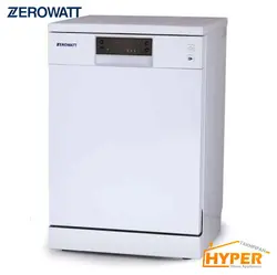 ماشین ظرفشویی زیرووات ZDM-3314W سفید 14 نفره | هایپر تخفیفان
