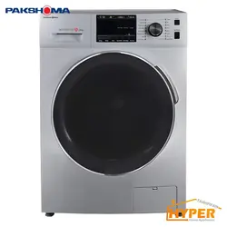ماشین لباسشویی پاکشوما TFU-84401 ST نقره ای 8 کیلویی | هایپر تخفیفان