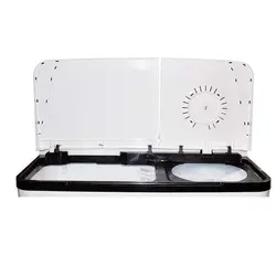 ماشین لباسشویی دوقلو پاکشوما PWF-1564AJ سفید 15.5 کیلویی