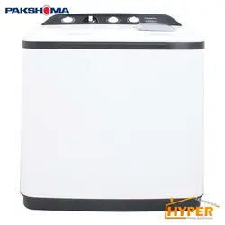 ماشین لباسشویی دوقلو پاکشوما PWD-9653AJ سفید 9.6 کیلویی | هایپر تخفیفان