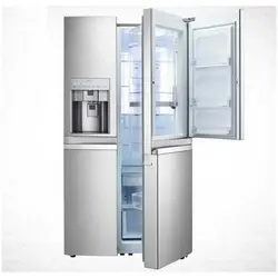 یخچال فریزر ساید بای ساید ال جی SXB528W سفید | هایپر تخفیفان