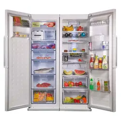 یخچال فریزر دوقلو بیشل BL-RT-201-202IS نقره ای | هایپر تخفیفان