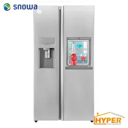 یخچال فریزر ساید بای ساید اسنوا S8-2320SS نقره ای | هایپر تخفیفان