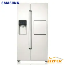 یخچال فریزر ساید بای ساید سامسونگ Rosso2 W سفید | هایپر تخفیفان